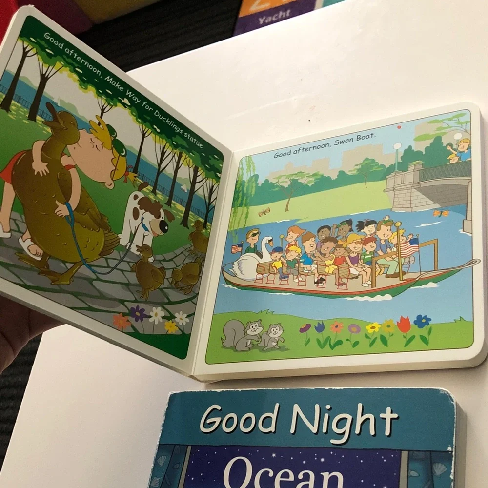 🧘🏻‍♀️ Good Night & The Rainbow Fish Board Book Set (4) - Picture 3 of 13